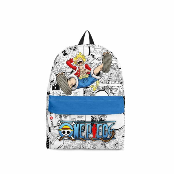 Luffy Gear 5 Backpack Custom One Piece Anime Bag Mix Manga Great Gift 1