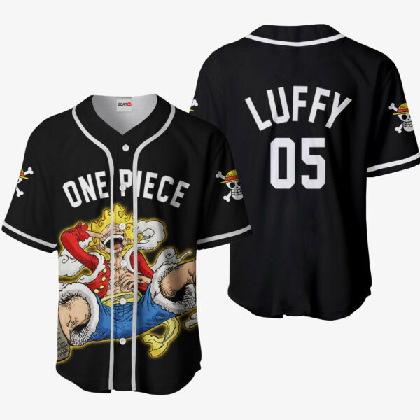 Luffy Gear 5 Jersey Shirt One Piece Anime Merch Clothes Sport Style 1