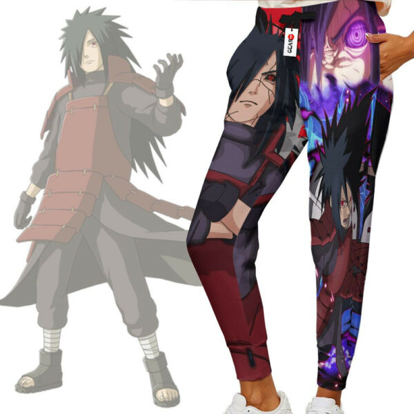 Madara Akatsuki Sweatpants Custom Anime NRT Joggers Merch 2