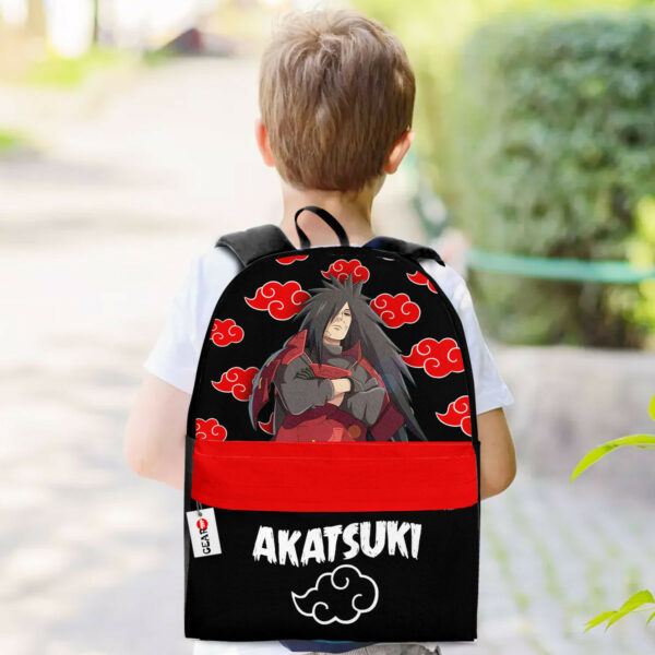 Madara Uchiha Backpack Akatsuki Custom NRT Anime Bag for Otaku 3