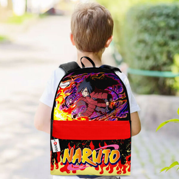 Madara Uchiha Backpack Custom NRT Anime Bag for Otaku 3