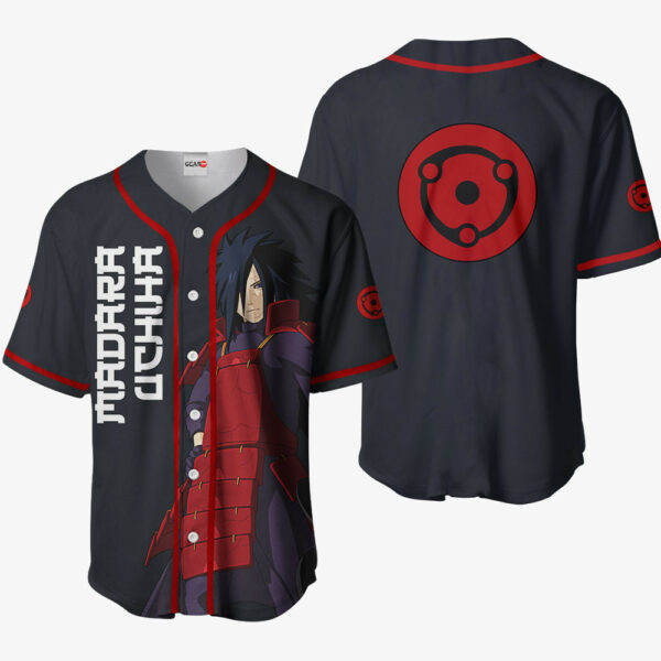 Madara Uchiha Jersey Shirt Custom NRT Anime Merch Clothes 1