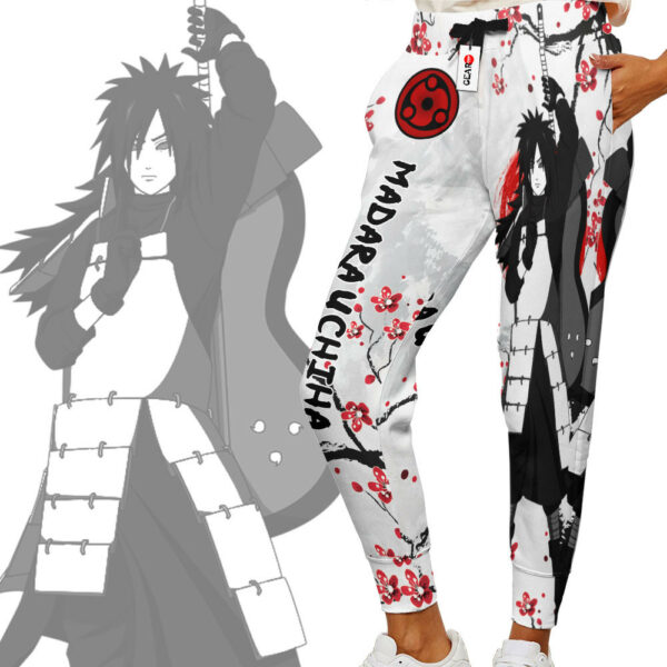 Madara Uchiha Joggers NRT Anime Sweatpants Custom Merch Japan Style 2