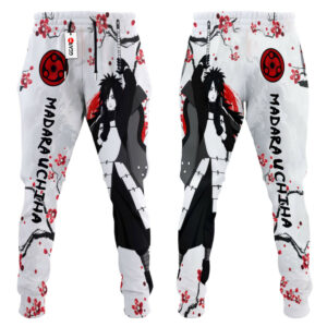 Madara Uchiha Joggers NRT Anime Sweatpants Custom Merch Japan Style 6