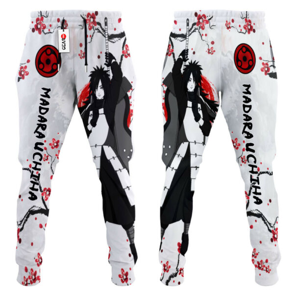 Madara Uchiha Joggers NRT Anime Sweatpants Custom Merch Japan Style 3