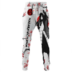 Madara Uchiha Joggers NRT Anime Sweatpants Custom Merch Japan Style 7