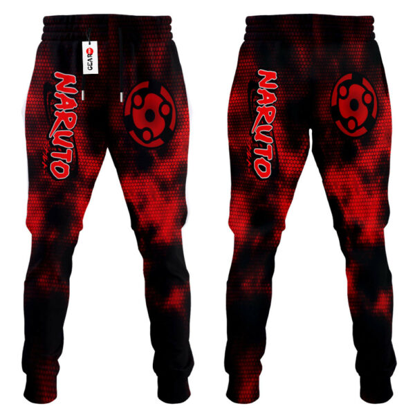 Madara Uchiha Mangekyo Sharingan Sweatpants Custom Anime NRT Jogger Pants Merch 4