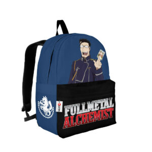 Maes Hughes Backpack Custom Anime Fullmetal Alchemist Bag 4