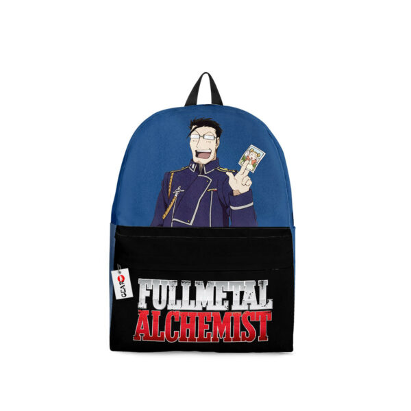 Maes Hughes Backpack Custom Anime Fullmetal Alchemist Bag 1