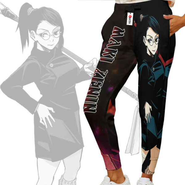 Maki Zenin Joggers Custom Anime Jujutsu Kaisen Sweatpants 2