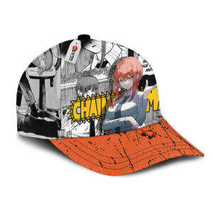 Makima Baseball Cap Chainsaw Man Custom Anime Hat for Otaku 6