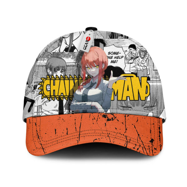 Makima Baseball Cap Chainsaw Man Custom Anime Hat for Otaku 1