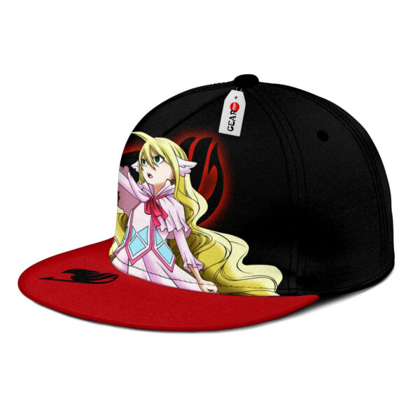 Mavis Vermillion Snapback Hat Custom Fairy Tail Anime Hat for Otaku 3