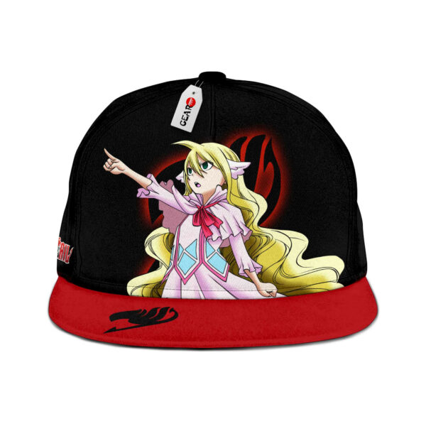 Mavis Vermillion Snapback Hat Custom Fairy Tail Anime Hat for Otaku 1