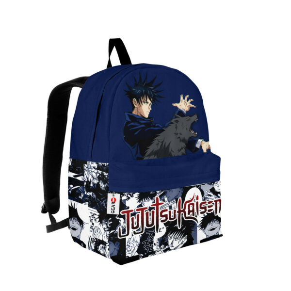 Megumi Fushiguro Backpack Custom Jujutsu Kaisen Anime Bag Mix Manga 2