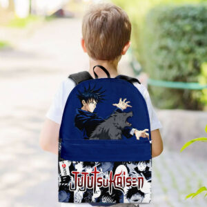 Megumi Fushiguro Backpack Custom Jujutsu Kaisen Anime Bag Mix Manga 5