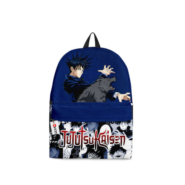 Megumi Fushiguro Backpack Custom Jujutsu Kaisen Anime Bag Mix Manga 1