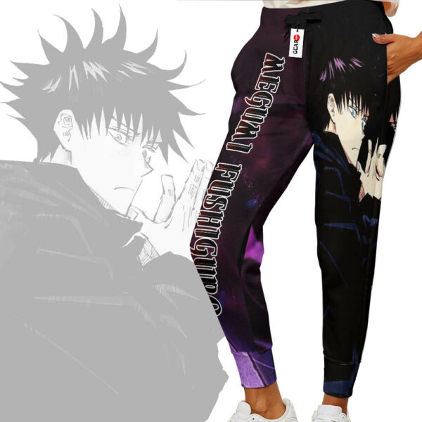 Megumi Fushiguro Joggers Custom Anime Jujutsu Kaisen Sweatpants 2