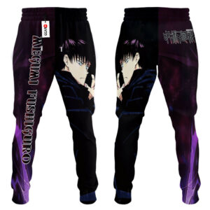 Megumi Fushiguro Joggers Custom Anime Jujutsu Kaisen Sweatpants 7