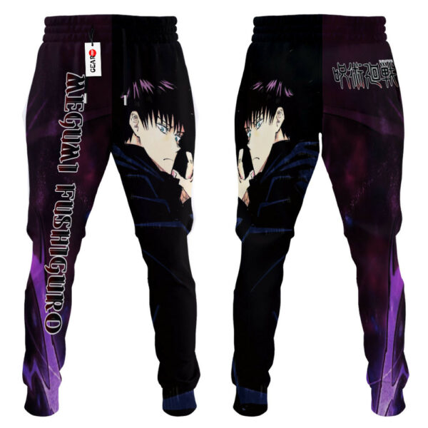 Megumi Fushiguro Joggers Custom Anime Jujutsu Kaisen Sweatpants 4