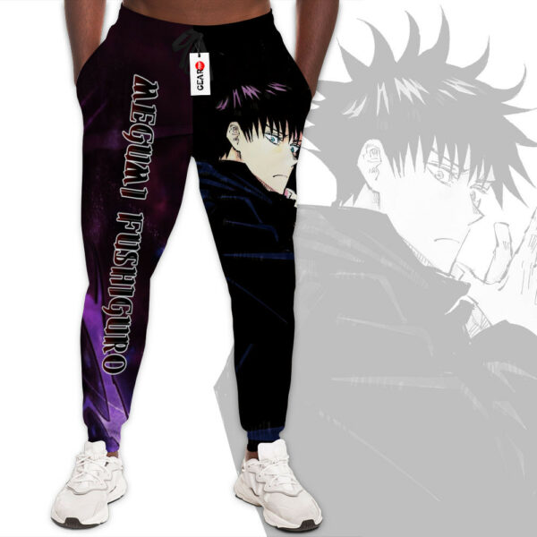 Megumi Fushiguro Joggers Custom Anime Jujutsu Kaisen Sweatpants 1