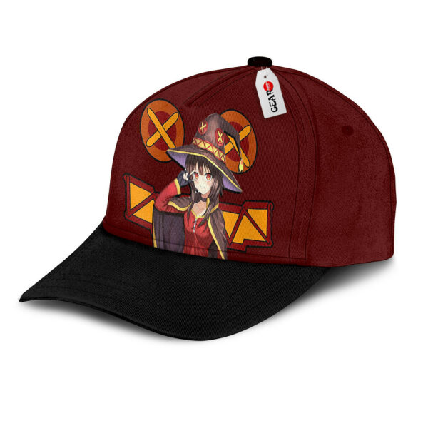 Megumin Baseball Cap KonoSuba Custom Anime Hat for Otaku 3