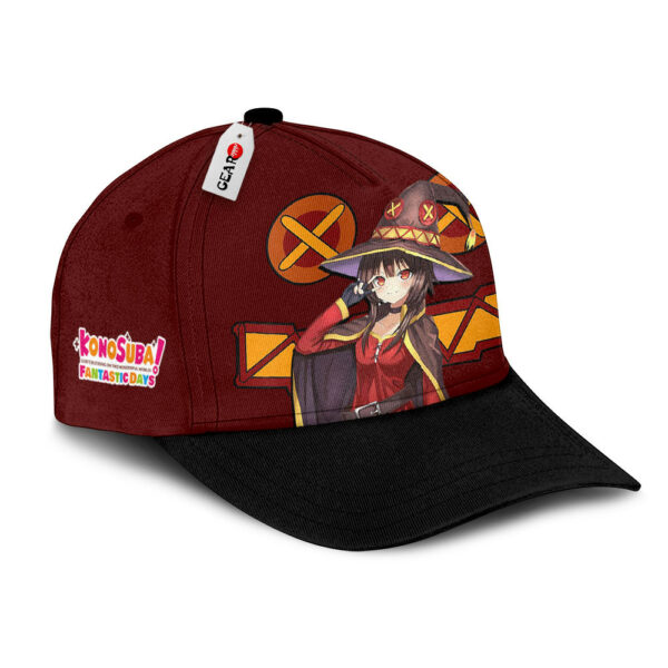 Megumin Baseball Cap KonoSuba Custom Anime Hat for Otaku 2