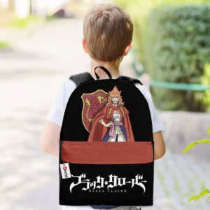 Mereoleona Vermillion Backpack Custom Black Clover Anime Bag for Otaku 5