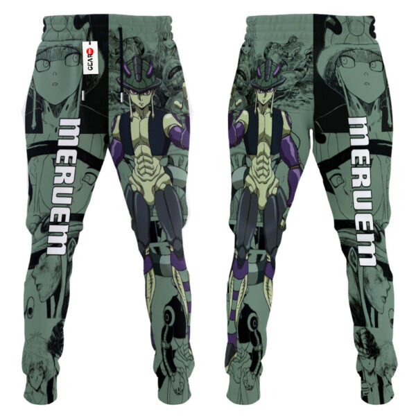 Meruem Joggers Custom Anime HxH Sweatpants Mix Manga Gifts for Otaku 3