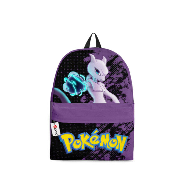 Mewtwo Backpack Custom Anime Pokemon Bag Gifts for Otaku 1