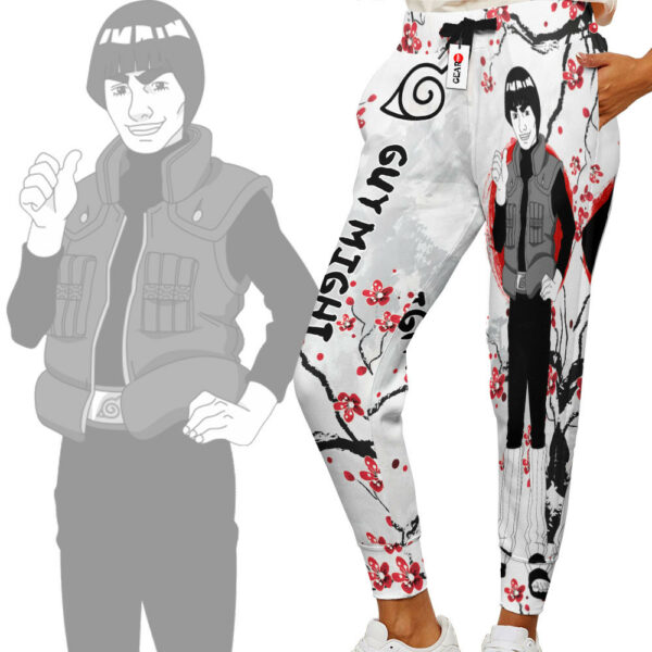 Might Guy Joggers NRT Anime Sweatpants Custom Merch Japan Style 2