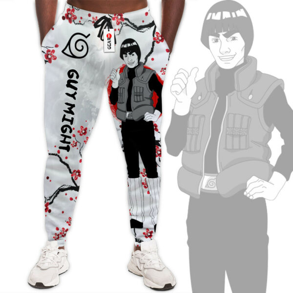 Might Guy Joggers NRT Anime Sweatpants Custom Merch Japan Style 1