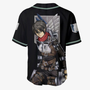 Mikasa Ackerman Jersey Shirt Custom Attack On Titan Final Anime Merch Clothes 5