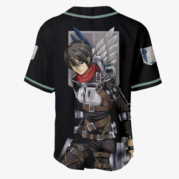 Mikasa Ackerman Jersey Shirt Custom Attack On Titan Final Anime Merch Clothes 3
