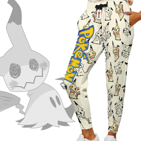 Mimikyu Joggers Custom Anime Pokemon Sweatpants For Otaku 2