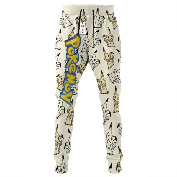 Mimikyu Joggers Custom Anime Pokemon Sweatpants For Otaku 3