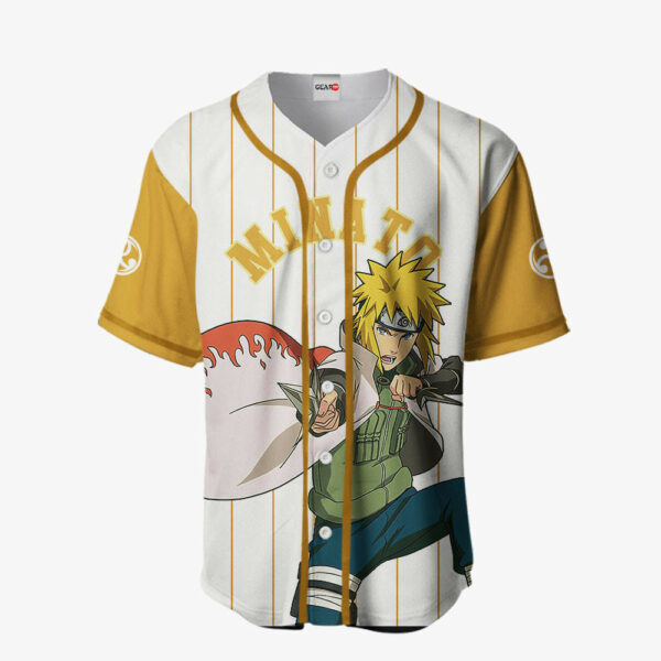 Minato Namikaze Jersey Shirt Custom Anime Merch Clothes 2