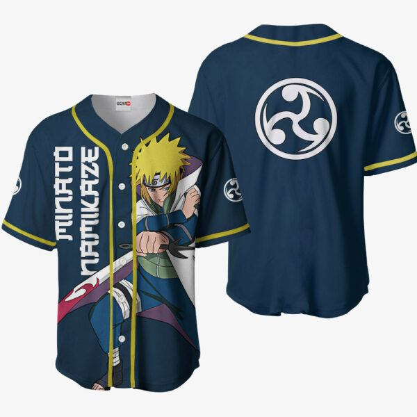 Minato Namikaze Jersey Shirt Custom NRT Anime Merch Clothes 1