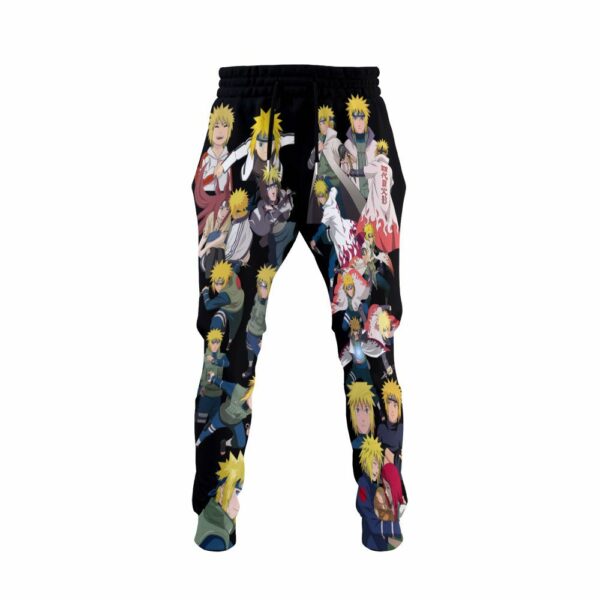 Minato Namikaze Jogger Pants Fleece Custom NRT Characters Anime Sweatpant 3