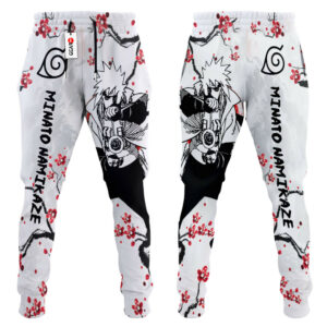 Minato Namikaze Joggers NRT Anime Sweatpants Custom Merch Japan Style 6