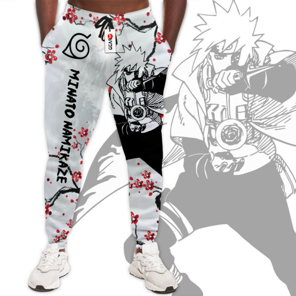 Minato Namikaze Joggers NRT Anime Sweatpants Custom Merch Japan Style 1