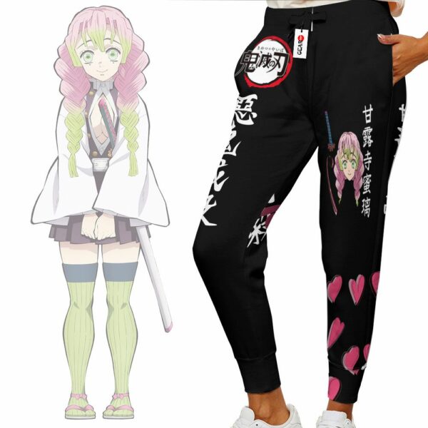 Mitsuri Kanroji Hashira Jogger Pants Custom Kimetsu Anime Sweatpants 3