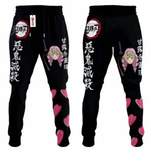 Mitsuri Kanroji Hashira Jogger Pants Custom Kimetsu Anime Sweatpants 7