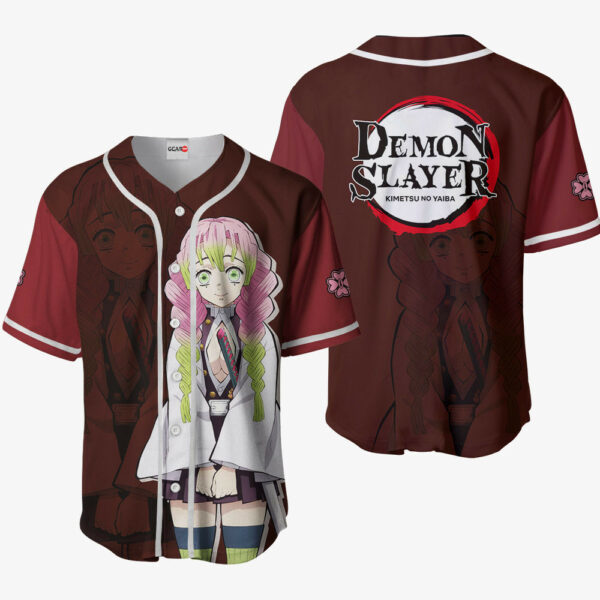 Mitsuri Kanroji Jersey Shirt Custom Kimetsu Anime Merch Clothes 1