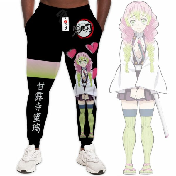Mitsuri Kanroji Jogger Pants Custom Anime Kimetsu Sweatpants 2