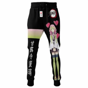 Mitsuri Kanroji Jogger Pants Custom Anime Kimetsu Sweatpants 6