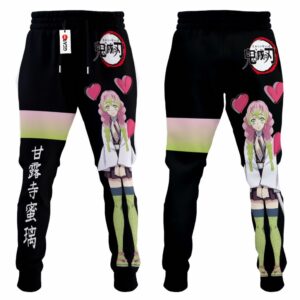 Mitsuri Kanroji Jogger Pants Custom Anime Kimetsu Sweatpants 7