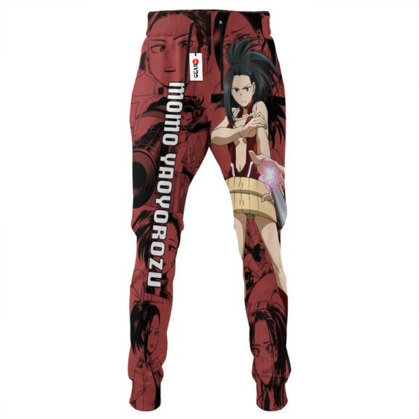 Momo Yaoyorozu Joggers Custom Anime My Hero Academia Sweatpants Mix Manga 4