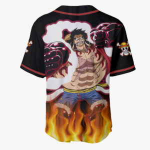 Monkey D Luffy Gear 4 Jersey Shirt Custom OP Anime Merch Clothes 5