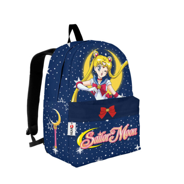 Moon Backpack Custom Usagi Tsukino Sailor Anime Bag for Otaku 2